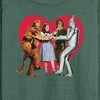 Women's - Wizard of Oz - Dorothy Tin Man Scarecrow Lion Group Heart Lightweight French Terry Slouchy - 2 of 4