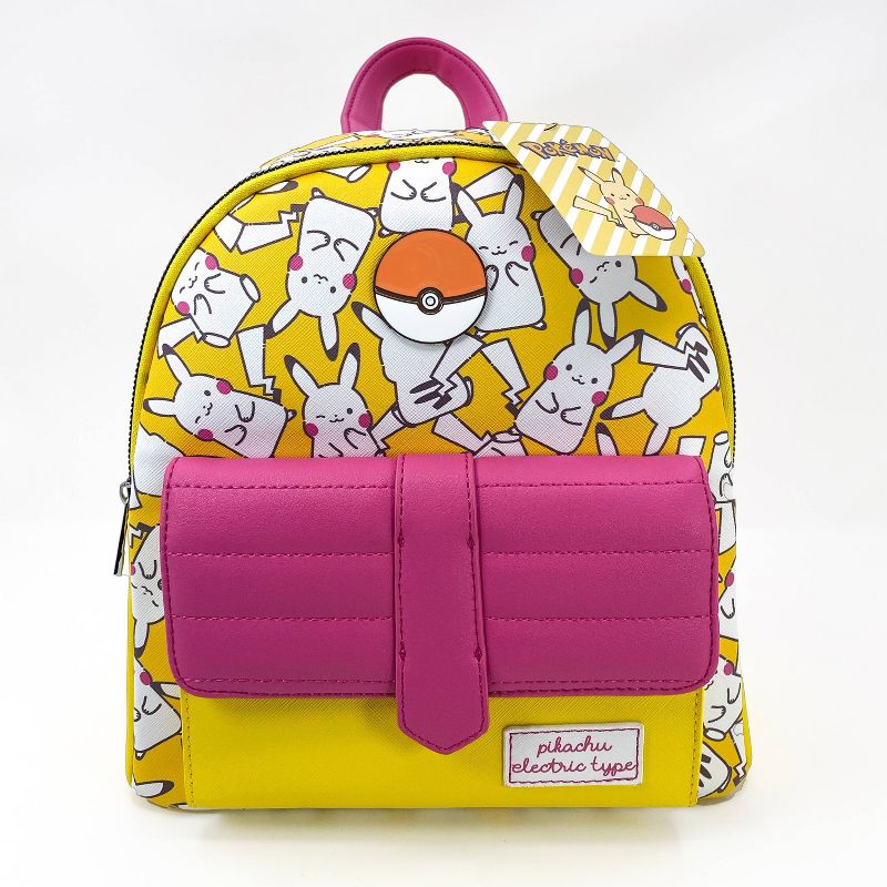 Pokemon Pikachu Electric Type 11&#34; Mini Backpack, 1 of 9
