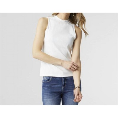 Women's MaCenna Mock Neck Ribbed Tank - COCO + CARMEN