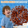 Strictly Briks Classic Bricks Starter Kit, Brown, 96 Pieces, 2x4 Studs, 100% Compatible with All Major Brick Brands - 2 of 4