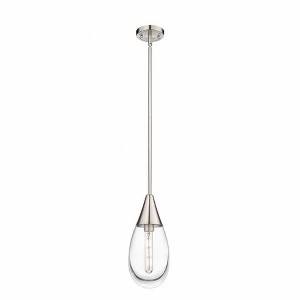 Malone - 1 Light Stem Hung Pendant In Contemporary Style-14.63 Inches Tall and 6 Inches Wide - 1 of 1