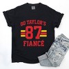 Go Taylor's Fiance 87 - Womens Garment Dyed Tee - 2 of 4