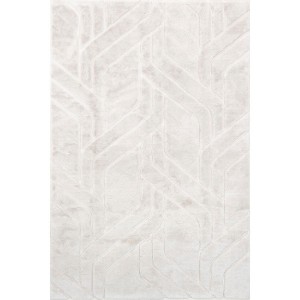 Nuloom Indie Cozy plush Maze Faux Rabbit Premiun Machine Washable Area Rug - 1 of 4