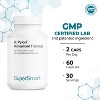 SuperSmart H. Pylori Advanced Formula (Mastic Gum, Probiotics & Prebiotic) - Complete Action Non-GMO & Gluten Free - 60 Vegetarian Capsules - 4 of 4