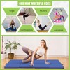 FDW Gymnastics Mat Gym Mat Tumbling Mat 4 Foldding Mat Tumbling Mat Exercise Mat Stretching Arts Home Gym Mat Yoga Mat - 3 of 4