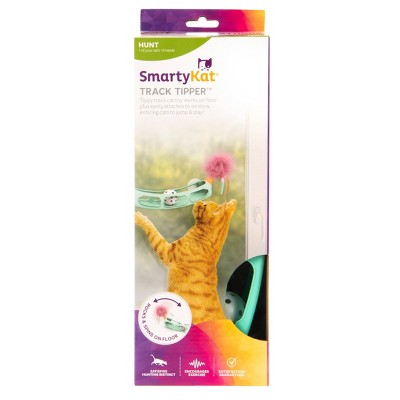 SmartyKat Track Tipper Suction Cup Ball Cat Toy