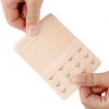 INSPIRE CHIC Women's Elastic Bra Hook Strap Extensions 3 Rows 2 Pcs - 4 of 4