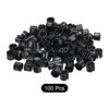 Unique Bargains Round Plastic Reusable Garment Hanger Marker Number Tag Black 100 Pcs - 3 of 3