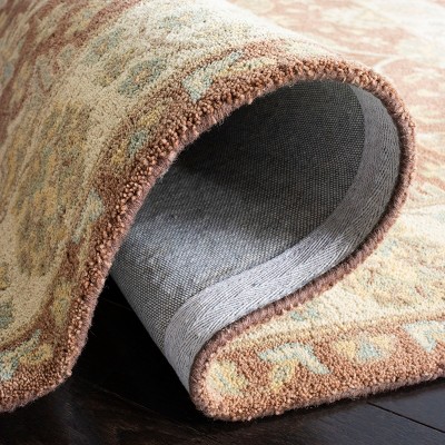 Handmade Brown and Taupe Wool Tufted Area Rug, 3' x 5'