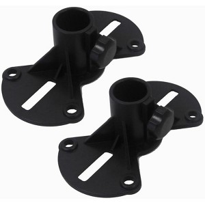 Paaaawaters Paaaawaters New Seismic Audio - Two (2) PA/DJ Tripod Speaker Stand Mounts Speakers Adapters - 1 of 4