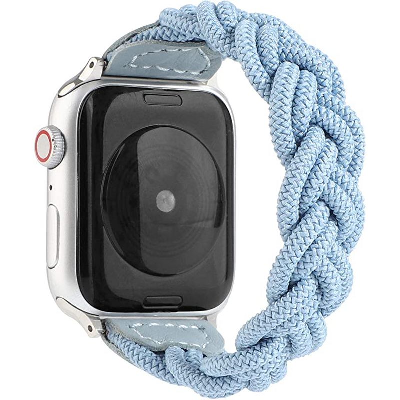 Worryfree Gadgets Braided Nylon Band for Apple Watch 38/40/41mm 42/44/45mm iwatch Series 8 7 6 SE 5 4 3 2 1, 2 of 6