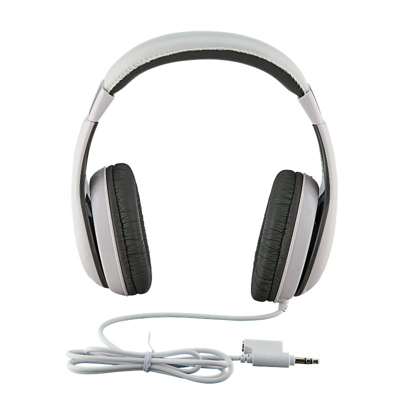 eKids White Wired Headphones for Kids, Over Ear Headphones for School, Home, or Travel - White (EK-140W.EXV0), 3 of 5