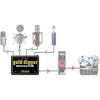 Radial Engineering Gold Digger 4-Channel Mic Selector - 4 of 4