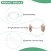 Unique Bargains Clear Plastic Tube PVC Flexible Low Pressure Industrial Tubing 1 Pc - 2 of 4