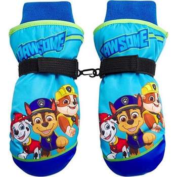 Paw Patrol Boys Winter Insulated Snow Ski Mittens or Gloves– Ages 2-7
