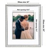 Americanflat Picture Frame with Decorative Inner Mat Accent - Statement Frame with Polished Plexiglass - 2 of 4