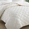 Whisper Organics Organic Cotton Cotton-Filled Comforter with Corner Tabs – 600 GSM – White - 2 of 3
