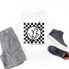 The Juniper Shop SmileyWorld Checkered Lightning Distressed Youth Tank Top - 2 of 4