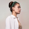 Unique Bargains Non-slip Fashion Solid Wide Headbands 1.61" - 3 of 4