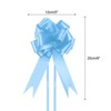 Unique Bargains Large Pull Bow Bright Elegant Gift Wrapping Bows for Wedding 20 Pcs - 2 of 4