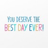 Carlton Cards Kids' 'Big Birthday Wishes' Birthday Card - 3 of 3