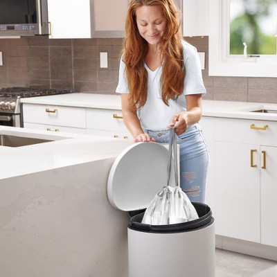 Code M 200 Count 12 Gallon, 45 Liter Trash Bags Compatible with  simplehuman Code M