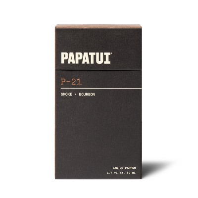 Papatui Men's Luxury P-21 Cologne Eau De Parfum - Smoke & Bourbon - 1.7 fl oz