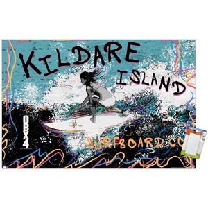 Trends International Netflix Outer Banks: Season 4 - Female Kildare Island Surfboard Co. Unframed Wall Poster Prints - 1 of 4