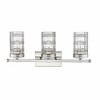 Archer 3-Light Transitional Vanity Wall Sconce - Elegant Steel Design for Bathrooms - 4 of 4