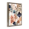 Stupell Industries Abstract Botanical Shape Collage Floating Frame Canvas Art, Brown, 17" x 21" - 2 of 4