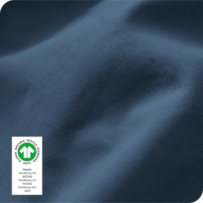 Twin XL Bering Sea Organic Cotton Percale Fitted Sheet