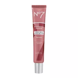 No7 Restore & Renew Face & Neck Multi Action Serum - 1.69 fl oz