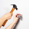 Kenney Fast Fit Easy Install Jayden 3/4" Decorative Window Curtain Rod, 42-120", Brushed Nickel - 2 of 4