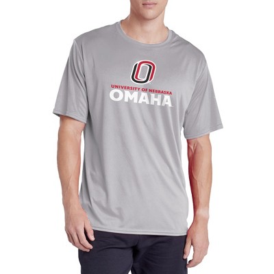 Men's University of Nebraska at Omaha Sport Active T-Shirt Primary Logo