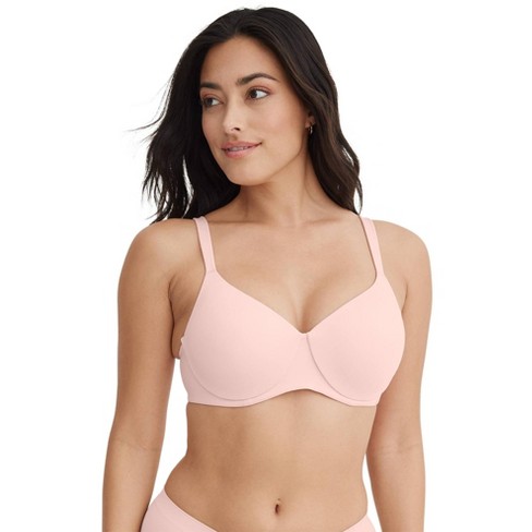 Jockey Women's Cushion Wire Full Coverage Bra 36B Coral Mist