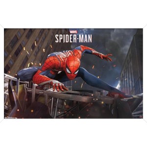 Trends International Marvel Comics - Spider-Man - Action Framed Wall Poster Prints - 1 of 4