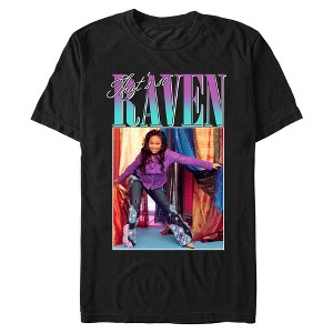 Mens That's So Raven Retro Photo T Shirt - 1 of 4