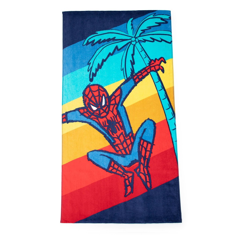 Photos - Towel Spider-Man Standard Beach 