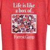 Women's - Forrest Gump - Life Is Like A Box Of Chocolates Short Sleeve Graphic T-Shirt - 2 of 4