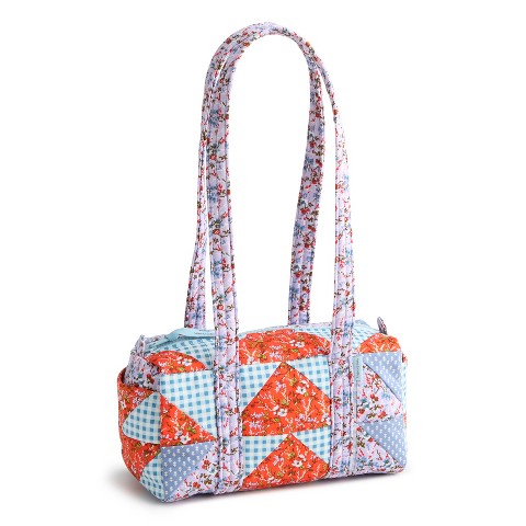 Vera Bradley Women's Premium Cotton Original 100 Handbag Flying Geese Patchwork