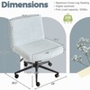 Karl Home | 24.02 Inch Make Up Task Office Chair - 4 of 4