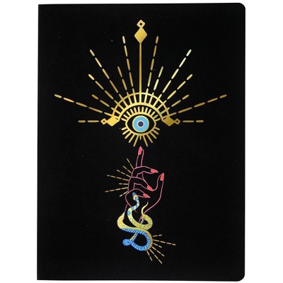 Lined Journal Mystical Eye and Snake 8" x 6" 120 Sheets - Top Flight