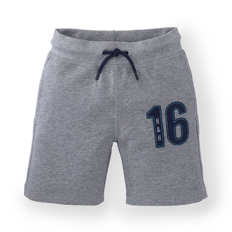 Hope & Henry Boys' Knit Athletic Short, Infant, 1 of 6