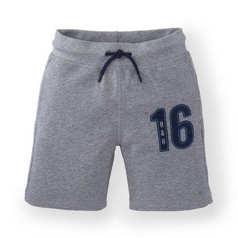 Hope & Henry Boys' Knit Athletic Short (grey, Xx-small) : Target