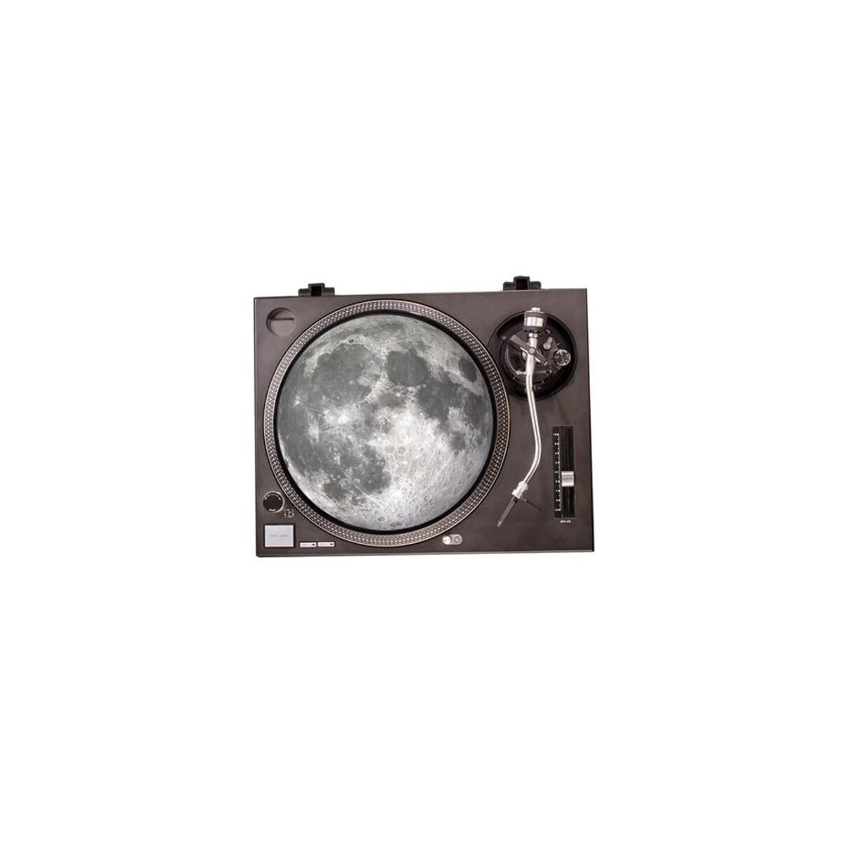 Bluescentric - 3D Moon - Graphic Turntable Slip Mat [VINYL ACCESSORIES]