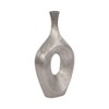 Modern Decorative Ceramic Vase - Accent for Home, Office & Living Room - Stylish Tabletop Centerpiece for Floral Arrangements - 4 of 4