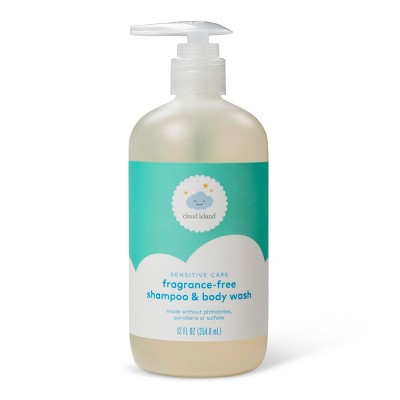 unscented baby body wash