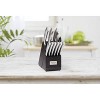 Hampton Signature 13pc Stainless Steel Paxton Block Knife Set: Kitchen Cutlery with Utility, Chef, Santoku & Steak Knives - 3 of 4