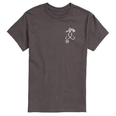 Men's - Instant Message - Skeleton Fish Short Sleeve Graphic T-Shirt