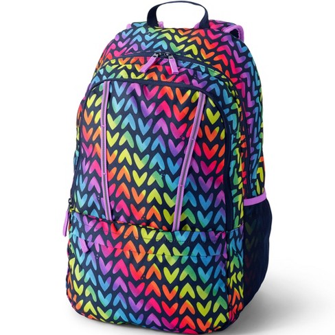 Lands' End Kids Classmate Extra Large Backpack - - Rainbow Burst Tie Dye :  Target